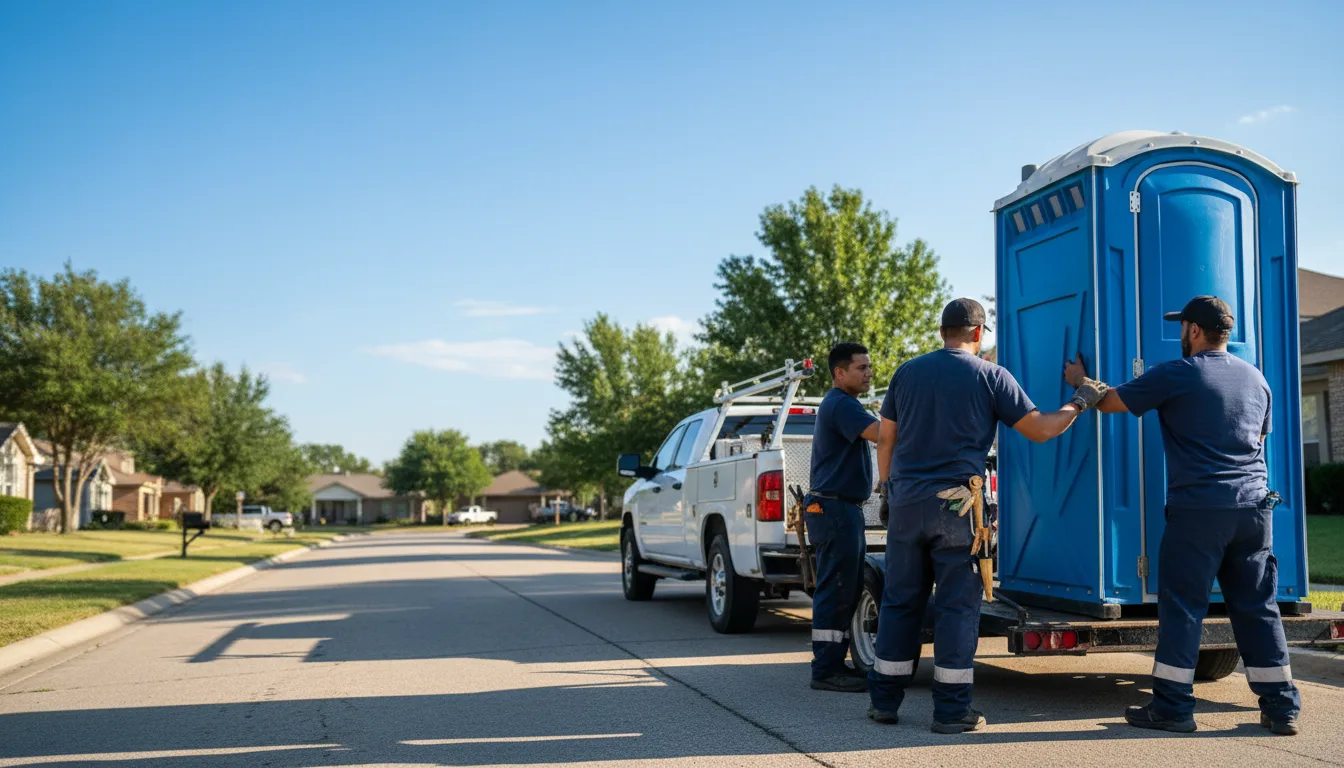 Portable Toilet Rental in Conway, WA near me
